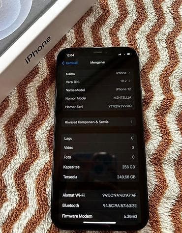 ipad 6 plus: IPhone 12, 256 GB, Qara, Zəmanət, Kredit, Simsiz şarj — 4