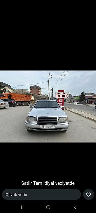 Mercedes-Benz C200 sedan - Kuzov: sedan, gümüşü rəng - Mühərrik: C200