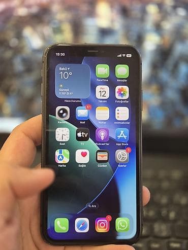 redmi 4 pro: IPhone 11, 128 GB, Qara, Simsiz şarj, Face ID — 1