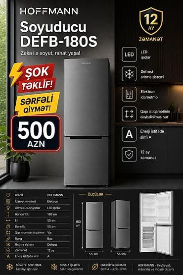 nomre satilir: Hoffmann soyuducular – ağıllı idarəetmə, qənaətcil enerji sərfiyyatı — 2