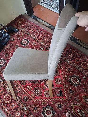 köhnə taxta: Qonaq otağı üçün, Qatlanmayan, rəng - Bej Stul — 5