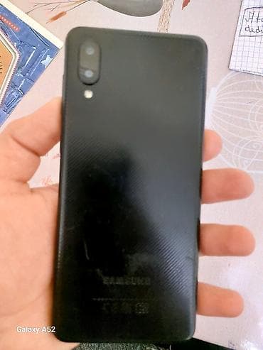 bluetooth qulaq: Samsung Galaxy A02, 32 GB, rəng - Qara, İki sim kartlı — 3