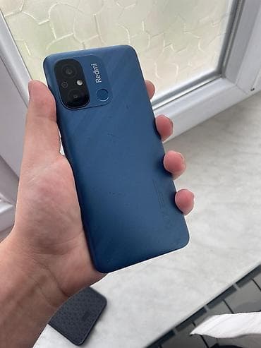 naxcivan kredit telefon: Redmi 12C, 128 GB, rəng - Mavi, Barmaq izi — 4