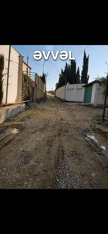 Keyfiyyetli asfalt işleri gorulur.Binalarin heyetine,yollara kucelere — 3