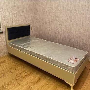 Продукты питания: Новый, Односпальная кровать, Без подьемного механизма, С матрасом, Азербайджан — 6