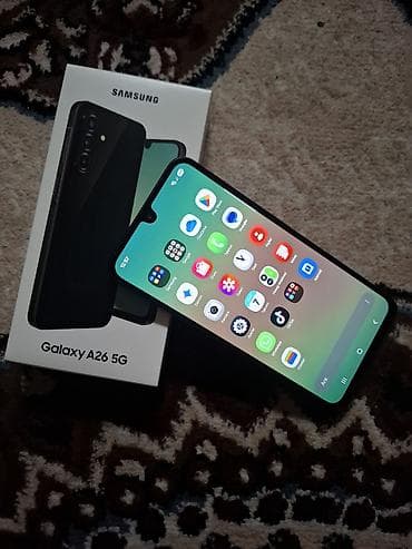 yaddas kart: Samsung Galaxy A26 5G, 128 GB, rəng - Qara, Barmaq izi, İki sim kartlı, Face ID — 9