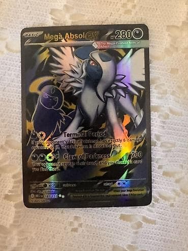 ronaldo kart: Pokémon TCG kolleksiya kartı – Mega Absol EX – Kart: Mega Absol EX — 1