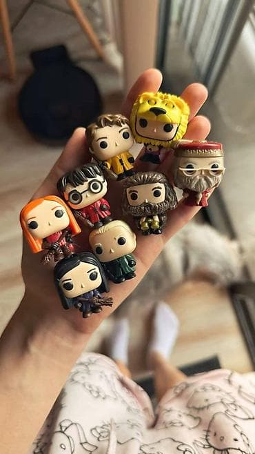 Harry Potter temalı mini vinil fiqurlar dəsti - Pop üslubunda
