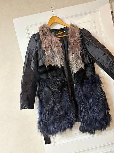 Paltolar: Palto, Fendi, XL, rəng - Qara — 1