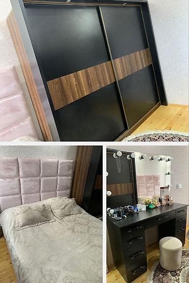 salyan mebel: L🅰/ Yataq otağı dəsti cəmi 500azn. Bazalı taxt, üstündə matras verilir — 1