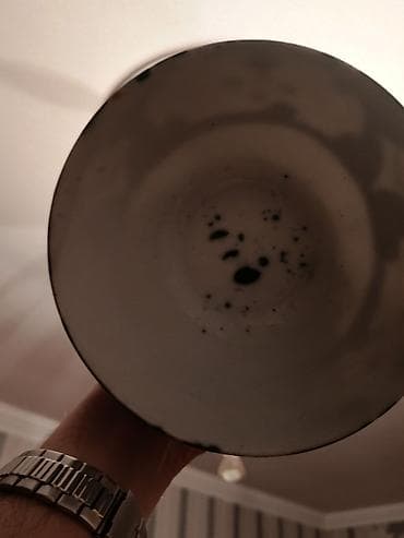 Velosipedlər: Antik farfor kasa – A. Kuznetsov istehsalı - Material: Ağ farfor - — 2