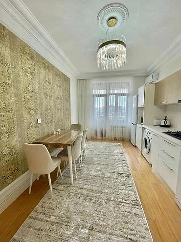 Mənzillər: İcarəyə verilir 3 otaqlı yeni tikili 115 m², Nərimanov r. Kateqoriya — 8