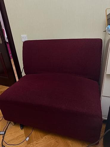 ofis kreslo: İşlənmiş, Künc divan, Kreslo, Bazasız, Açılmayan — 5