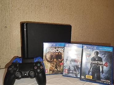 Playstation4 slim 1tb Playstation4 slim 1tb yaddaş 2orjinal dualşok 3