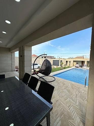 kurdemirde evler: 150 kv. m, 5 otaqlı, Hovuzlu, Kombi, Qaz, İşıq — 4