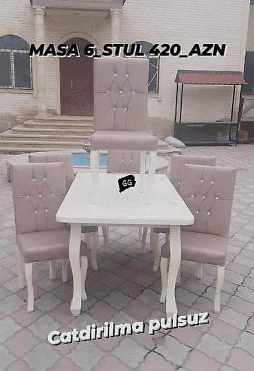 Sifarisle Masa desti 420_azn.Masanin olcusu 1.60×90×2.Reng secimi — 3