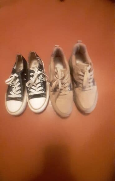 İdman ayaqqabıları paketi – 2 cüt - Qara rəngli klassik kanvas