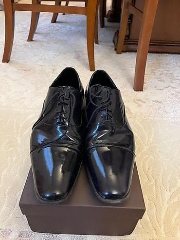 esger geyimi: Hotiç kişi klassik ayaqqabısı Razmer 42 - Model: bağlamaqlı, qara — 4