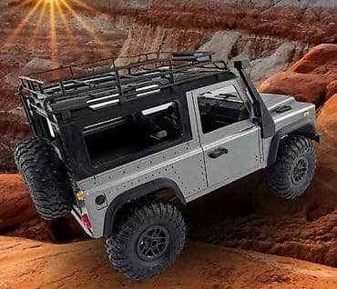 uşaq oyuncaq: RC car MN Seriyasindan MN99S Land Rover Defender. Qabarit ve donme — 3