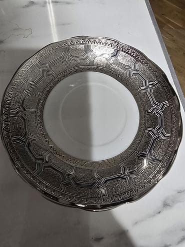 sufre: Boşqablar, 1 əd, rəng - Ağ, Farfor — 1