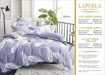 qızdırıcı döşək: Laperla yataq dəsti. Parça pambıqdır Ölçü tək nəfərlik Çxol 160*220 — 8