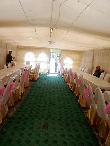 col qapi: Toy və mərasim çadırı icarəsi.18metr,120neferlik.maşinsiz verilir.Real — 7
