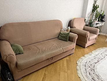 divan kreslo ucuz: Divan ve 1eded kreslo. Keyfiyyetlidir — 2