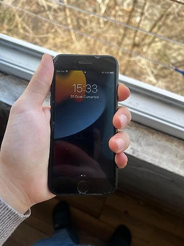 apple telefonlar: IPhone 7, 32 GB, Qara, Barmaq izi — 2