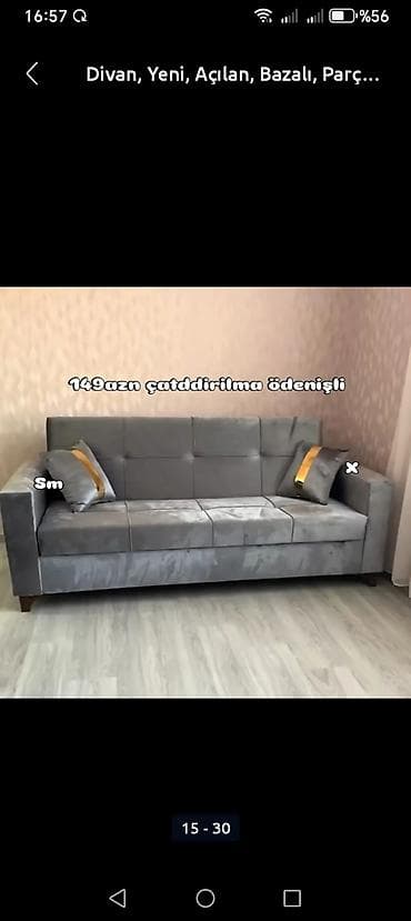 Divan, Yeni, Açılan, Bazalı, Parça, Ödənişli çatdırılma