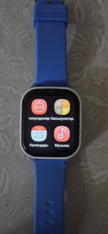 smart box: Yeni, Smart saat, Wonlex, Sim kart, rəng - Göy — 5