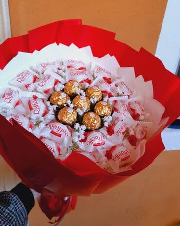 Sifarişlə əl işləri | Buketlər, səbətlər