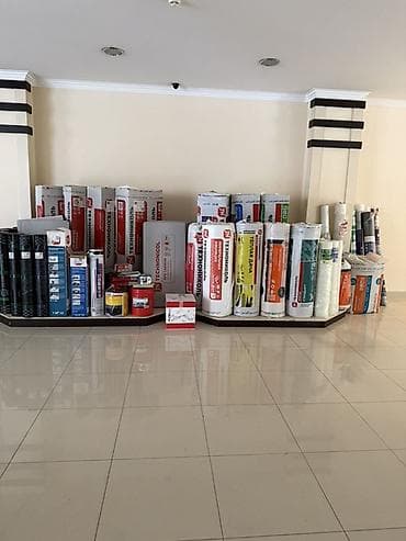 Dam örtükləri: Tikinti və izolyasiya materialları çeşidi təqdim olunur. Şəkillərdə — 2