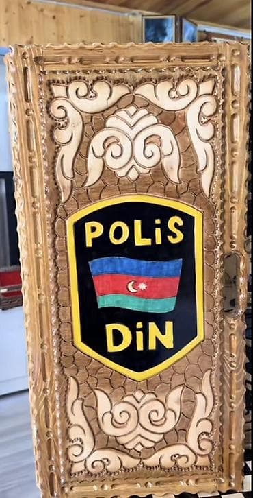 Nərdlər: Əl işı ağac nərd və şahmat dəsti - Material: keyfiyyətli bərk ağac — 1