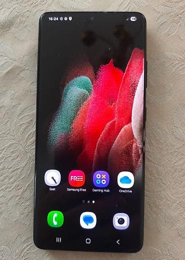 samsung b3310: Samsung Galaxy S21 Ultra, 256 GB, rəng - Qara, Simsiz şarj — 1