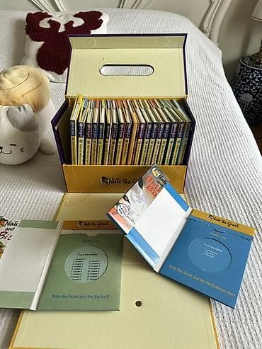 Nate the Great – tam kolleksiya kitab və audio CD seti - İngilis — 1