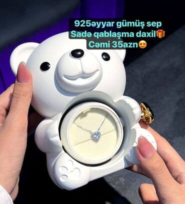 Kasalar: 925 əyarlı gümüş sep kolleksiyası - Material: 925 əyarlı gümüş - — 3