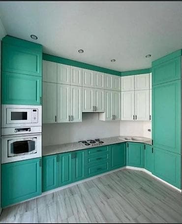 Tata: Sifarişlə mətbəx dəsti, Özü çəkən petlələr, MDF, Kredit yoxdur, Pulsuz çatdırılma, Rayonlara çatdırılma — 9