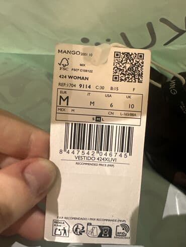 qısa ziyafət geyimləri: Ziyafət donu, Midi, Mango, M — 2