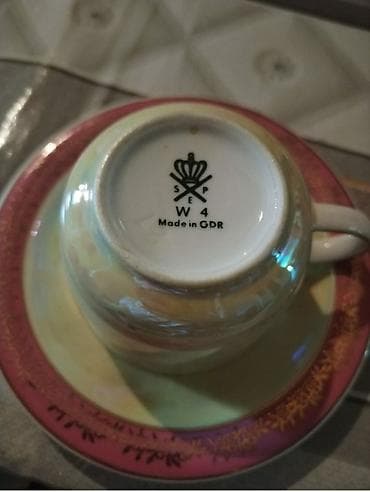 resim eseri: Çay dəsti, Farfor, Almaniya — 4