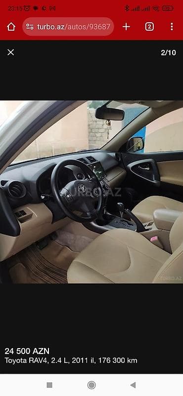 2.2 cdi mator: Toyota RAV4, ağ rəng, 5 yerlik kompakt SUV. Texniki və daxili — 10