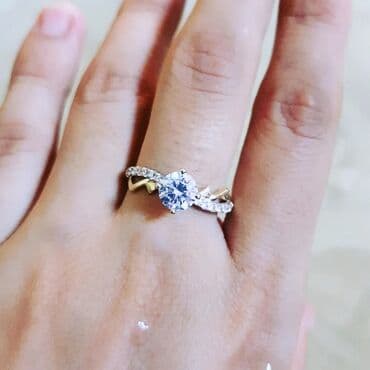 nişan donlari: Nişan, Üzük, Sarı qızıl, 585 Əyar — 5