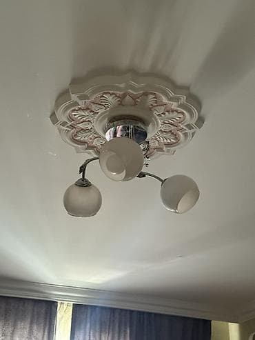 temiz yun: Çılçıraq, 3 lampa, Metal — 1