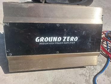 mitsubishi kondisioner satilir: Ground Zero “Iridium High Power Amplifier” + subwoofer komplekti - — 3