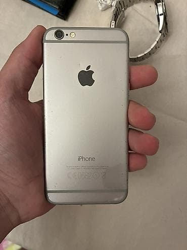 iphone e: IPhone 6, Space Gray, Barmaq izi — 3