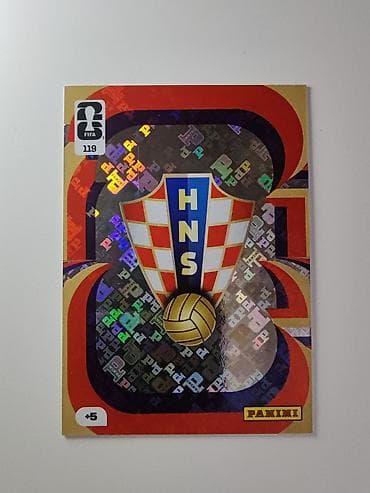 Panini Adrenalyn XL FIFA World Cup 2026 Croatia Team Badge #119 — 3 — 2