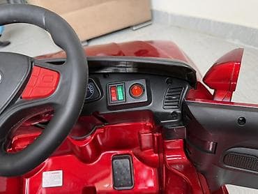 nəni: Uşaq üçün elektrikli minik maşını – qırmızı rəng - Korpus: parlaq — 7