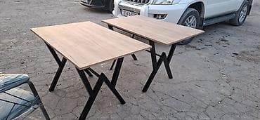 mini stol: Mətbəx üçün, Yeni, Açılmayan, Dördbucaq masa, 2 stul — 8