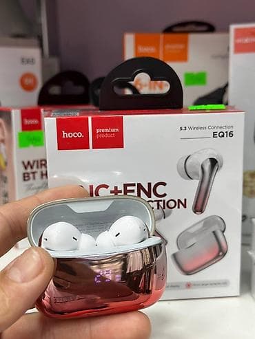 Hoco EQ16 simsiz qulaqlıq - Bluetooth 5.3 bağlantı: sabit və sürətli — 1
