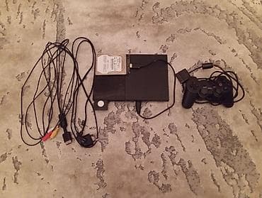 hdd kabel: PlayStation 2 Slim oyun konsolu seti Dəst tərkibi: - PS2 Slim konsolu — 1