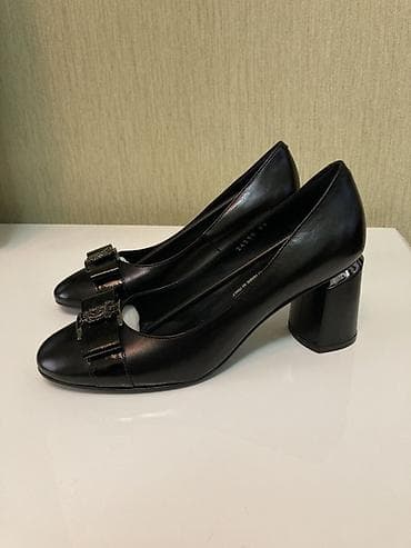 ayaqab: Tuflilər, Ölçü: 39, rəng - Qara, Yeni — 6